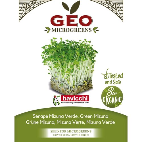 Bavicchi Bio kalčki "Zelena mizuna" - 200 g Cene
