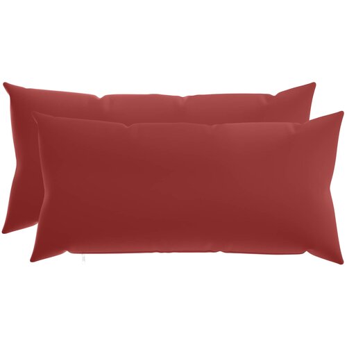  Presvlaka za jastuk 2 pcs HEERLEN Vinska crvena 40 x 70 cm Cene