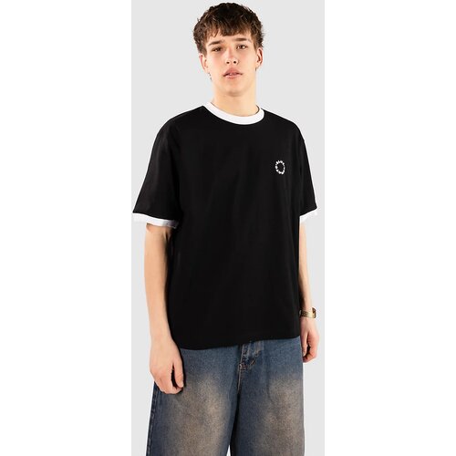 Blue Tomato Boxy Ringer T-shirt black / white Slike