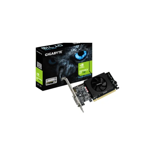 Gigabyte VGA GV-N710D5-2GLnVidia GeForce GT 7102GB DDR5 64bit;DVI,HDMI;Low profile