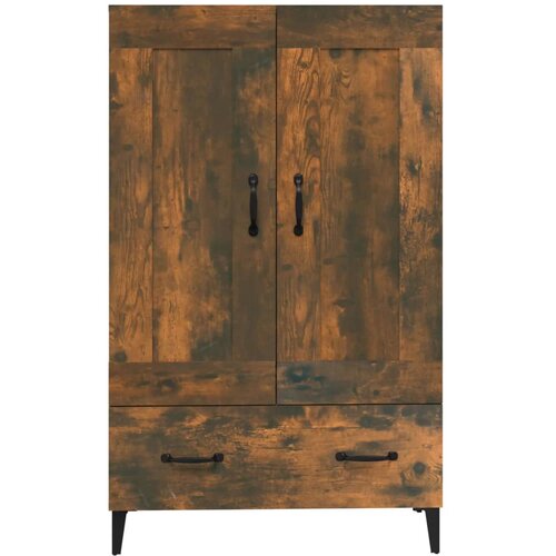  Komoda boja dimljenog hrasta 70 x 31 x 115 cm konstruirano drvo Slike