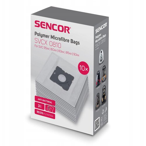 Sencor Vakuumski čistilec svcX 0810 10 paket, (5000544418) Cene