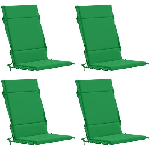  Jastučići za stolice s visokim naslonom - 4 komada GEMERT 4 pcs - Zelena (poliester) 120 x 50 x 3 cm 4 Cijene