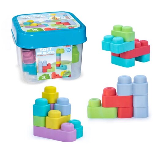 Dede Mekane kocke u kantici 18 delova 040074 Cene