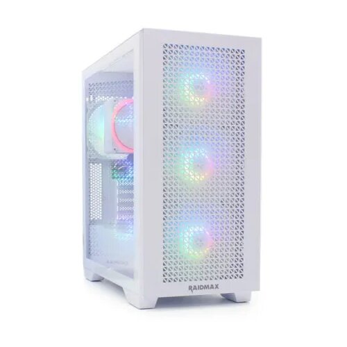 Raidmax Kući&scaron;te Meshiah X605 Full Tower 4 x ARGB fan/Beli/X605TWF WT Cene