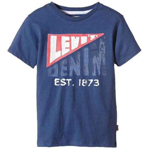 Levi's Majice s kratkimi rokavi NH10057 Modra Cene