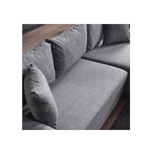 Atelier Del Sofa Ugaona sofa na razvlačenje Flavia, 230x72x125 cm, Siva Slike
