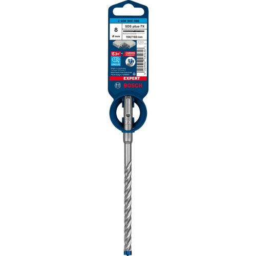 Bosch Expert Sveder za beton in kamen SDS Plus-7X (1 kos, Premer vrtalnega svedra: 8 mm, 100 mm) Slike