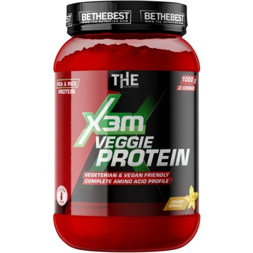 The Nutrition X3M vegan protein – biljni protein za mišićni rast i oporavak - vanila Cene