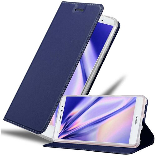 Cadorabo Ohišje, združljivo z Huawei MATE S v klasična temno modra - Zaščitni ovitek z magnetnim zapiranjem, stoječo funkcijo in režo za kartice, (20552019) Cene