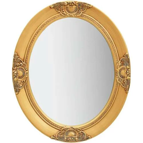  Stensko ogledalo v baročnem stilu 50x60 cm zlato