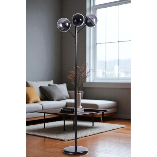 Opviq podna lampa 8948-3, crna Cene