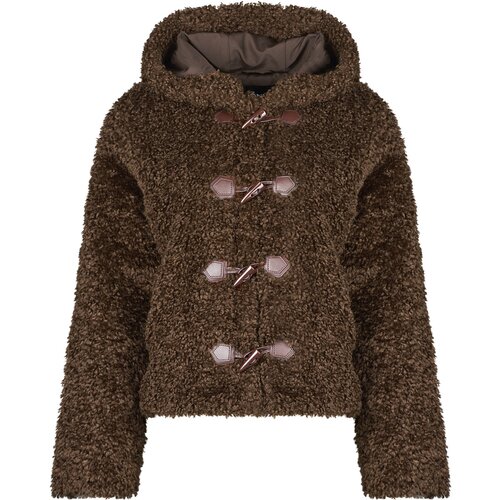 Only Jakne ONLEIRA TEDDY DUFFLE Kostanjeva Slike