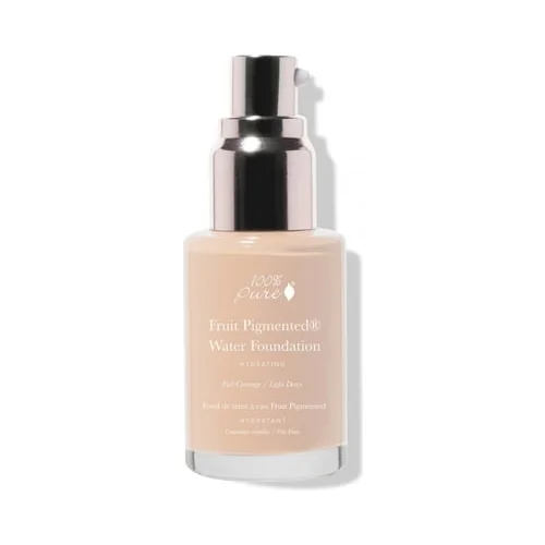 100% Pure fruit pigmented full coverage water foundation - toplo 2.0