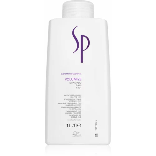 Wella sp care volumize shampoo - 1.000 ml