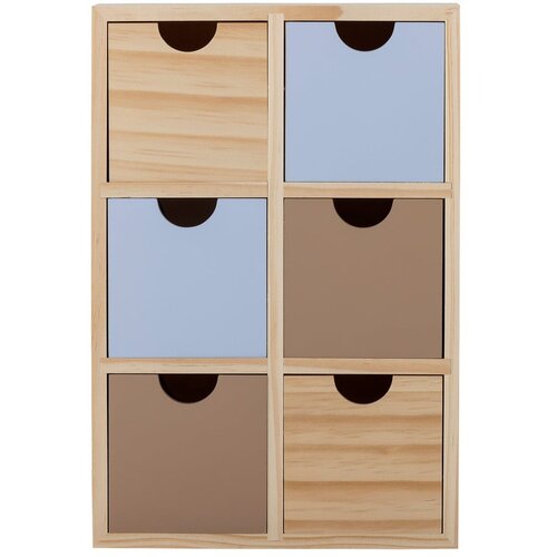 Bloomingville Mini Drveni organizator za dječje igračke u prirodnoj boji 27x8x18 cm Calle &amp;ndash; Slike