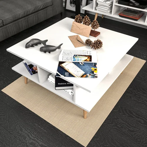 Woody Fashion Akya Coffee Table - White klubska mizica, (20866832)