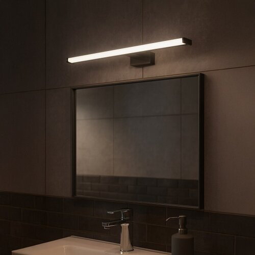  LED osvetljenje za kupatilsko ogledalo MIRORE LED/10W/230V 60 cm IP44 crno Slike