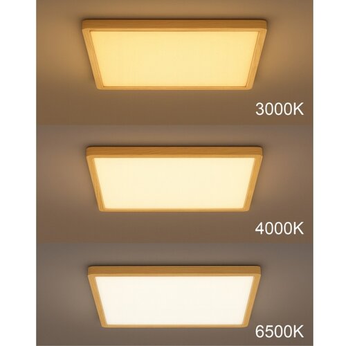 LED plafonsko svetlo LED/40W/230V 3000/4000/6500K 50x50 cm bež Slike