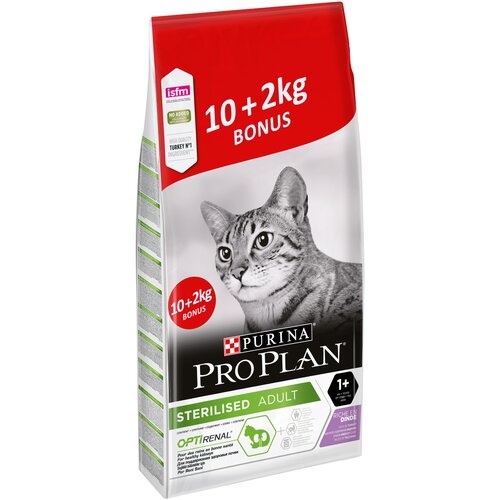 Pro Plan 10 + 2 kg gratis! 12 kg PURINA Sterilised Adult - Bogata puretinom Cijene