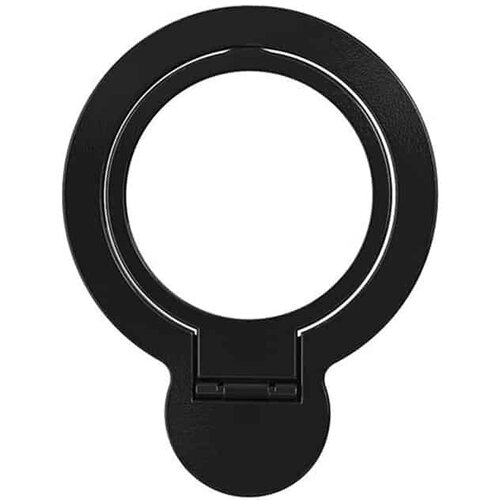Techsuit MagSafe telefonski prstan (MPR4) - okrogla oblika - aluminijeva zlitina - črna Cene