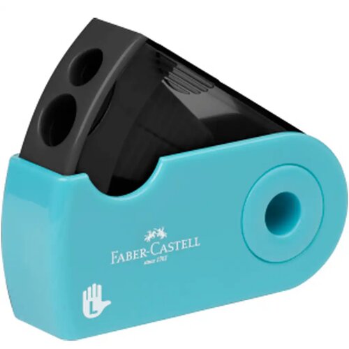 Faber-Castell sleeve dvostruki šiljilo u tirkiznoj boji Cene
