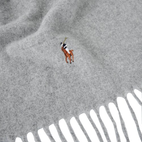 Polo Ralph Lauren &amp;Scaron;ali &amp;amp; Rute &amp;Eacute;charpe &amp;agrave; franges en laine vierge Siva Slike