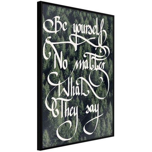  Poster - Be Yourself 20x30 Slike