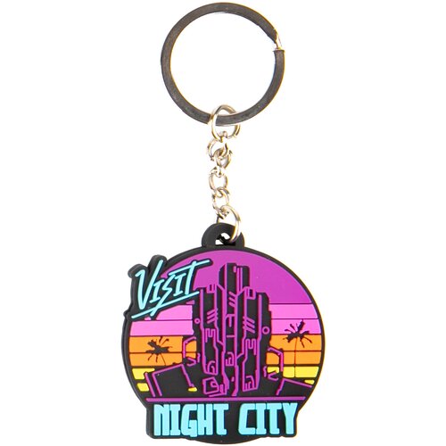 Cyberpunk 2077 Visit Night City obesek za ključe Jinx Slike