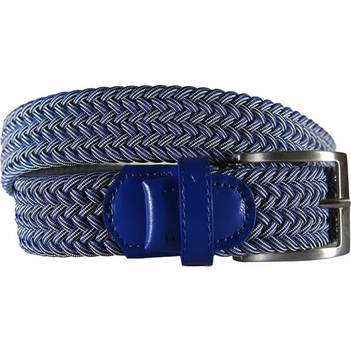 Alberto Multicolor Braided Belt Blue/Dark Blue 95
