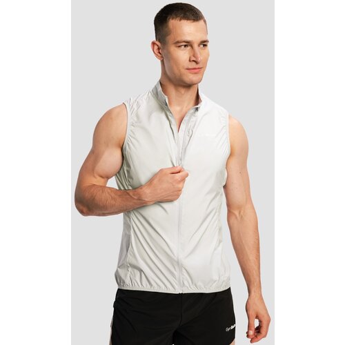 GymBeam Mu&amp;scaron;ki prsluk Pulse X Running Gray Slike
