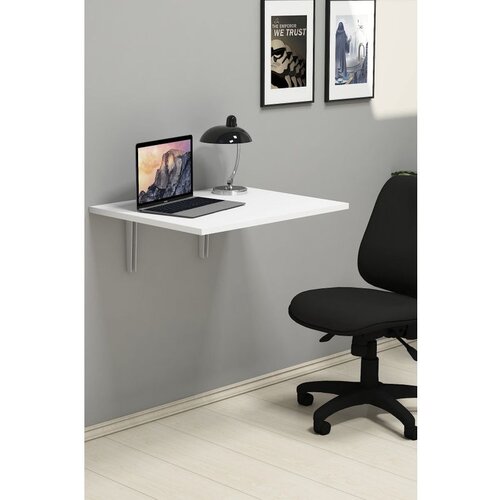 Woody Fashion Nur - White White Folding Table Cene