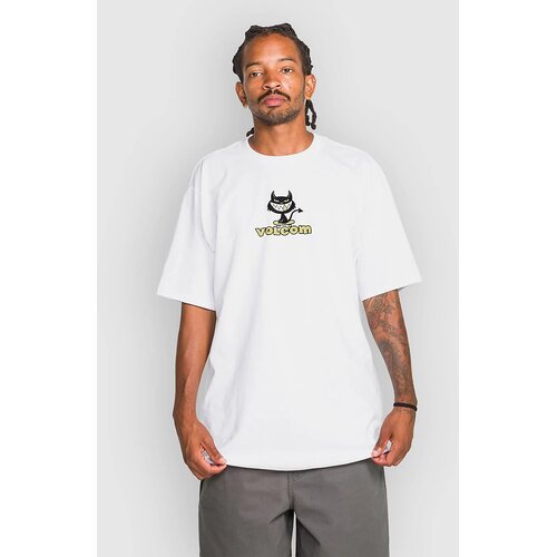 Volcom Devilisht T-shirt white Slike
