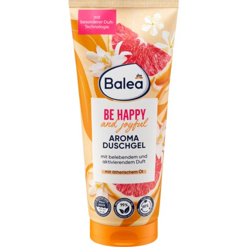 Balea BE HAPPY and joyful gel za tu&amp;scaron;iranje 200 ml Slike