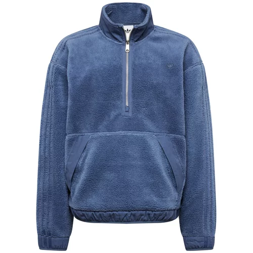 Adidas Sweater majica 'Premium Essentials+' morsko plava