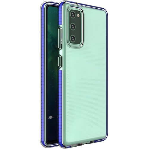  Futrola Spring clear TPU za Samsung Galaxy A72 4G - Tamno plava KP8775 Cijene