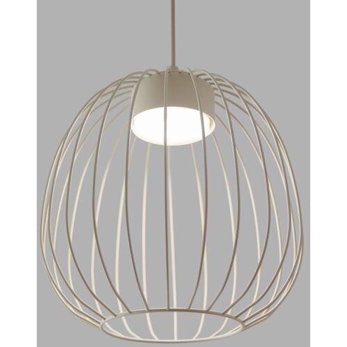  Luster na sajli OVELLA 1xGX53/10W/230V prečnik 25 cm krem boje Slike