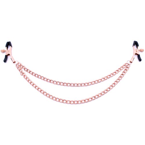 Kiotos Nipple Clamps Double Chains Rose Gold Cijene
