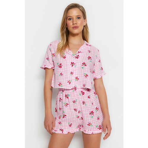 Trendyol Pajama Set - Multi-color - Graphic Cene