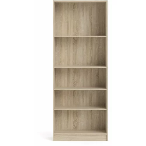 Tvilum Knjižna omara iz hrastovega lesa Basic, 79 x 203 cm