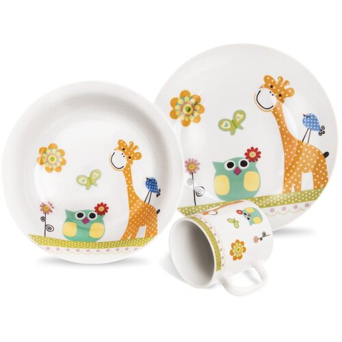 Orion set dětského jídelního nádobí z porcelánu Žirafa Cijene