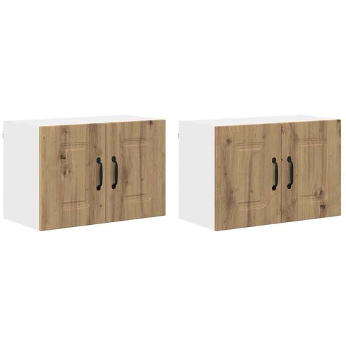 VidaXL Zidni kuhinjski ormarić 2 pcs Umjetnički hrast 60 x 31 x 40 cm Slike