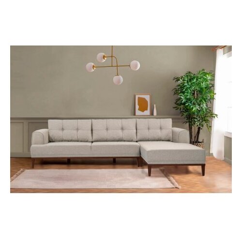 Atelier Del Sofa ugaona garnitura Vina Corner Cream Walnut Cene