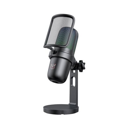 Onikuma M-730 USB gaming mikrofon s RGB osvetlitvijo, črn Slike