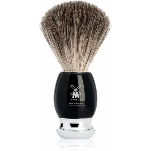 Mühle VIVO Black Pure Badger četka za brijanje od dlake jazavca 1 kom