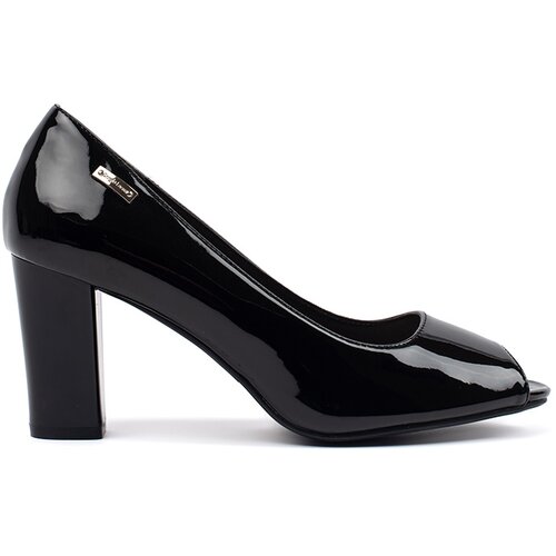 Sergio Leone Black pumps on a stiletto heel Slike