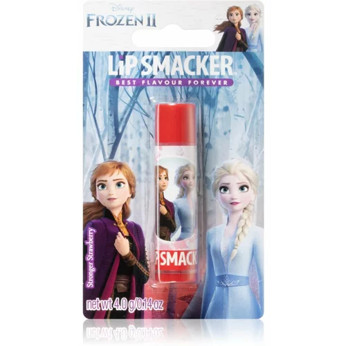 Lip Smacker Disney Frozen Elsa & Anna balzam za ustnice okus Stronger Strawberry 4 g