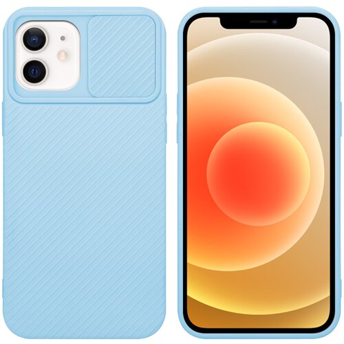Cadorabo Ohi&scaron;je, združljiv z Apple v Bonbon Light Blue - Za&scaron;čitni pokrov, narejen iz fleksibilnega silikona TPU in z za&scaron;čito pred kamero, (20593758) Cene