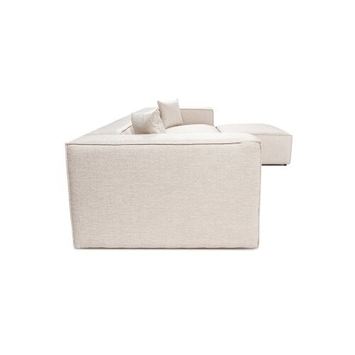 Atelier Del Sofa Ugaona garnitura Lora, 193x65x303 cm, Svetlobraon Slike