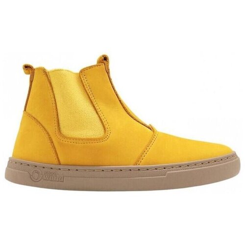Natural World Škornji Kids Ada 6982 - Curry Rumena Cene